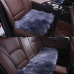 Комплект квадратов из меха (длинный ворс) на сиденья автомобиля