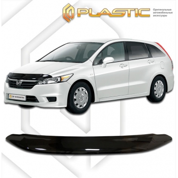 Дефлектор капота Honda Stream (Classic черный) (2006)