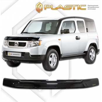 Дефлектор капота Honda Element (Classic черный) (2008-2010)