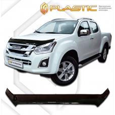 Дефлектор капота Isuzu D-max Extended Cab (Classic черный)