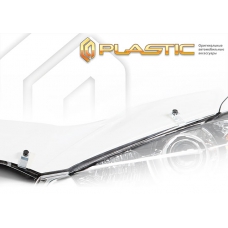 Дефлектор капота Kia Rio 2011-2015 (Classic прозрачный)