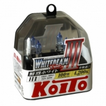KOITO WHITEBEAM III H1 4200K 12V 55W (100W)