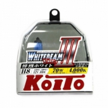 KOITO WHITEBEAM III H8 4000K 12V 35W (70W)